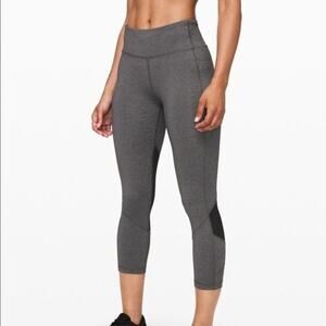 Lululemon Pace‎ Rival Crop 19" Side Pockets